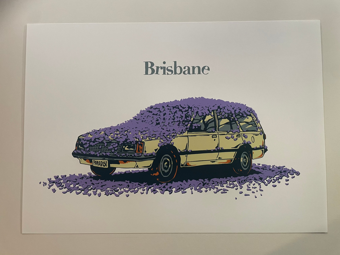 Jacaranda Season Art Print